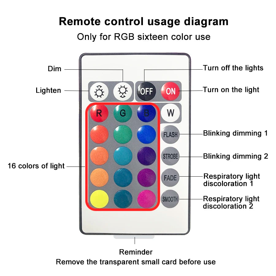 Dynamic Water Ripple Projector Lamp